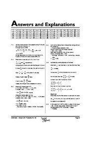 Arithmetic (2001 2005) Solutions